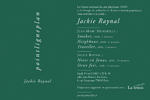 Soirée Jackie Raynal  Jeudi 19 avril 2001. La fémis