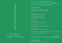 Soirée Jan Peters et Héléna Villovitch 30 mai 2002. La fémis