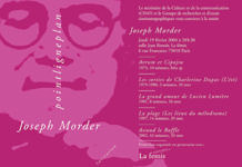 Soirée Joseph Morder Jeudi 19 février 2004. La fémis