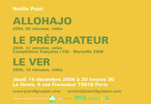 Soirée Noëlle Pujol Jeudi 14 décembre 2006. La fémis